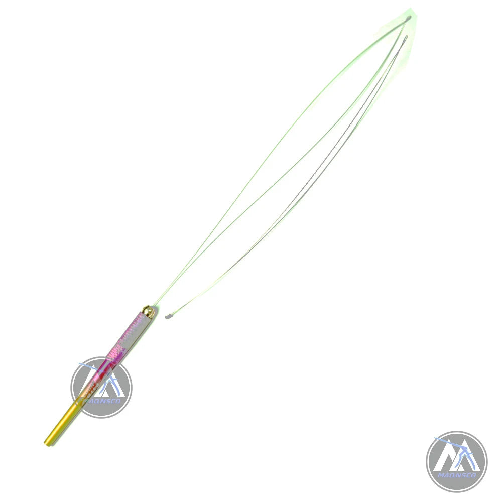 Premium Stainless Steel Micro Ring Loop Threader Tool with Hook Needles & Bead Device for Feather Hair Extensions