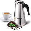 Travel Espresso Reusable Camping Italian Luxury Turkey Moka Stainless Steel Coffee Pot