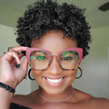 Fashion Square Blue Light Blocking Glasses 2024 Cat Eye Glass Frame Designer Computer Blue Light Blocking Eye Glasses Frames