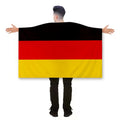 Custom 90 X 150cm Sports Body Flag for Germany Brazil Australia Poland Costa Rica Cape Verde Featuring Unique National Flags