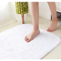 Bath Mat Rug Super Soft Microfiber Machine Made Eco-Friendly Waterproof Non-Slip PVC Backed Print Shower Mat 40x60cm Home Hotel