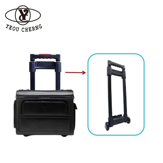 Yeou Cherng Wheel Luggage Parts Aluminum Plastic Detachable Trolley Handle With Factory Price
