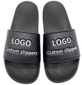 Unisex Designer PU Leather 3D Embossed Slides Sandals Custom Summer & Winter Anti-Slippery Breathable Slippers for Outdoor Use