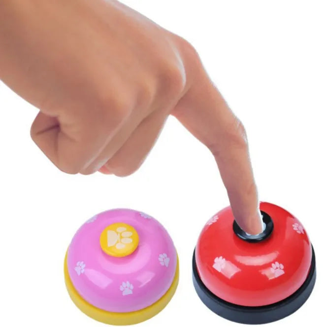 Pet Training Bell Sound Footprint Paw Print Training Cat Dog Toy Pet Bell