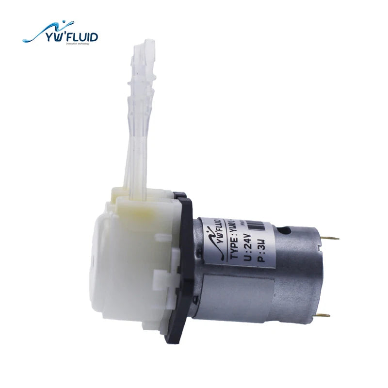 YWfluid YW01 High Precision 12V DC Motor Mini Water Peristaltic Pump