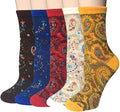 XIANGHUI Wholesale Can Custom New Design Oem Fashion Womens Vintage Style Casual Cotton Cute Funny Crew Socks