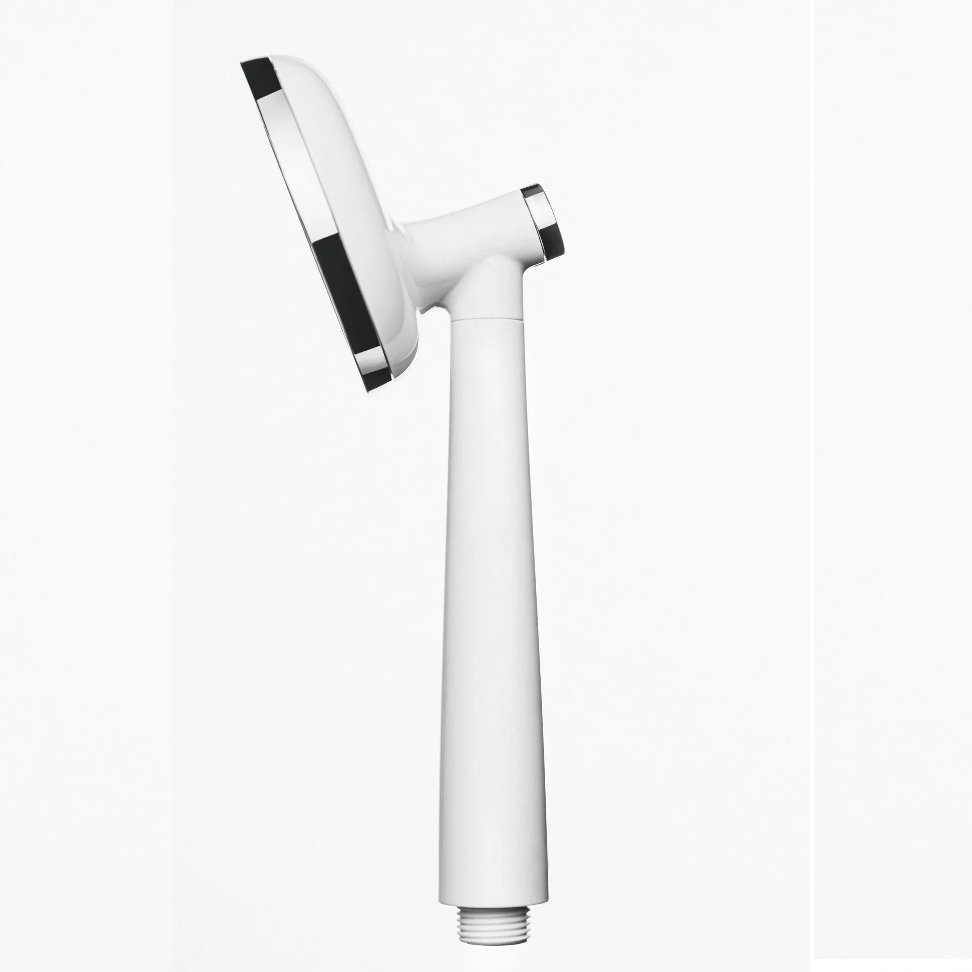 HSU Compact Comfortable Manual Ozone Water Purifier Faucet-Mounted Shower Head Chlorine Reduction White+Chrome 1 Year Warranty
