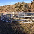 Portable Livestock Fencing for Farm Animals Galvanized Cattle Panels and Horse Corral Gates Iron Frame for Yard Enclosure
