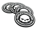 Custom Cheap Round Square Soft PVC Silicone Mat Coaster With Logo CMYK