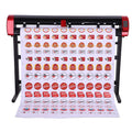 Hot Sale Dual Head Cutting Plotter 135cm Step Motor Cutter Plotter Machine Built in Camera Heat Transfer Adhesive Vinyl Cutter