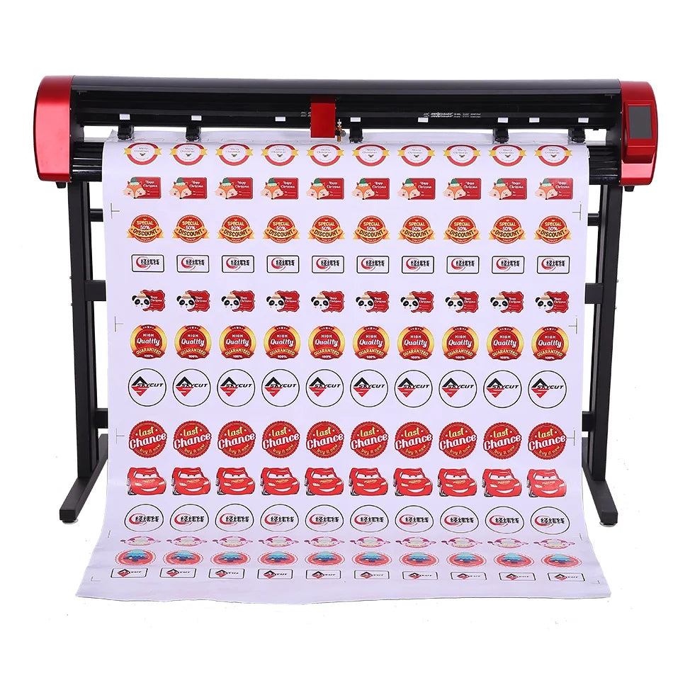 Hot Sale Dual Head Cutting Plotter 135cm Step Motor Cutter Plotter Machine Built in Camera Heat Transfer Adhesive Vinyl Cutter