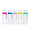 Children's Stainless Steel Vacuum Straight Cup Flask Traditional Bullet Shape Straw Sublimation Blank Water Bottle for Kids