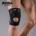 JINGBA BSCI CE ISO Factory Adjustable Neoprene Sports Knee Support Volleyball Basketball Knee Brace Belts Fitness Knee Brace