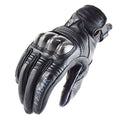 Vemar Retro Men Motorcycle Leather Gloves Touch Screen Motorbike Riding Gloves Carbon Fiber Protect Motocross MTB Bike Gloves