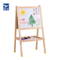 Children's Drawing Wooden Easel Stand Blackboard Interactiva Board for Kids