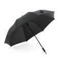 LOTUS Recycle Series Hot Sell Luxury Fully-Automatic Long Plastic Windproof Straight Golf Umbrella Customized Logo Pongee Fabric