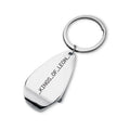 Custom Logo Cartoon Style Letterpress Printed Zinc Alloy Carabiner Keychain-Fashion Trend