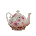 Porcelain Floral Coffee & Tea Sets Tea Cup Teapot Custom Ceramic Tea Kettle with Infuser