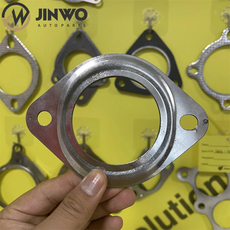 Jinwo High Quality Exhaust System Long Pipe Flange Multi-layer Gasket High Temperature Resistance 1mm Thickness