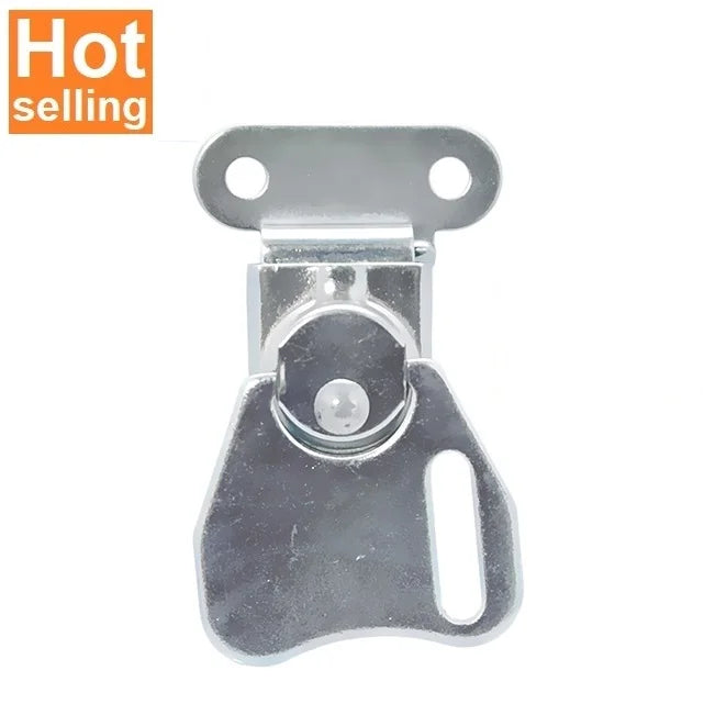 Taiwan Vintage Lightweight Steel Toggle Latch Hardware Hot Selling Rotary Draw Wooden Box Butterfly Lock Hard Tool Storage