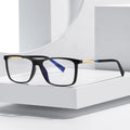 Wholesale Logo Custom Computer Eyeglasses Blue Cut TR90 Prescription Glasses for Men Spectacles