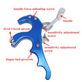 Compound Bow Release Aid Steel Stainless+Aluminum Archery Release Aids Caliper Release