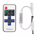 Mini RF Wireless Led Remote Controller Led Dimmer Controller for Single Color Light Strip SMD5050/3528/5730/5630/3014