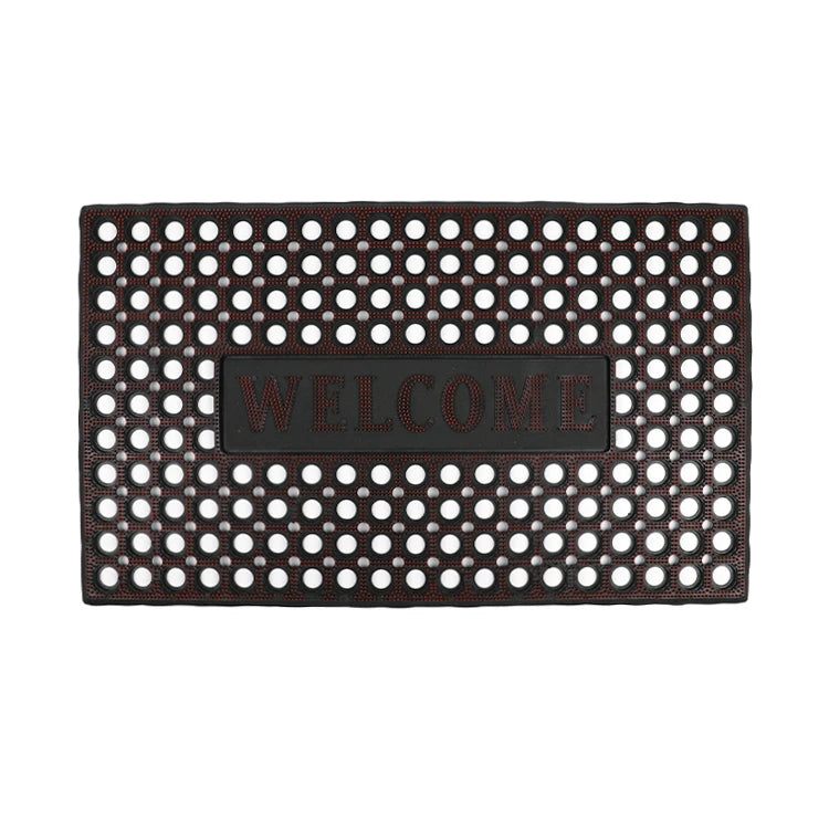 Area Rugs  Thickened  Oil-proof and Non-slip  Door Mat with Hole Wet Area Anti Fatigue Kitchen  Floor Mat Drainage  Rubber Mat