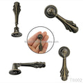 Stock Supply Box Accessories 20 X 57mm Antique Brass Metal Pull Handle for Jewelry Wooden Box