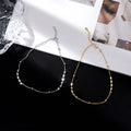 Dainty Heart Anklets for Women Satellite Chain 925 Sterling Silver Jewelry Wholesale