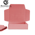 Small Pink Custom Logo 'Jewelry' Shipping Box Square Pattern Rectangle Shape for 'Jewelry'