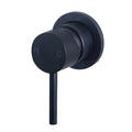 Watermark Wall Shower Mixer Valve Round Plate Matte Black Complete Shower Mixer MegaBDM