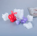 3D Animal Resin Molds Deer Resin Casting Molds for Handmade Candle Resin Craft