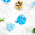 Colorful Murano Glass Handmade Bubble Fish Figurines 18-22cm Custom Shape Garden Decoration Fast Delivery