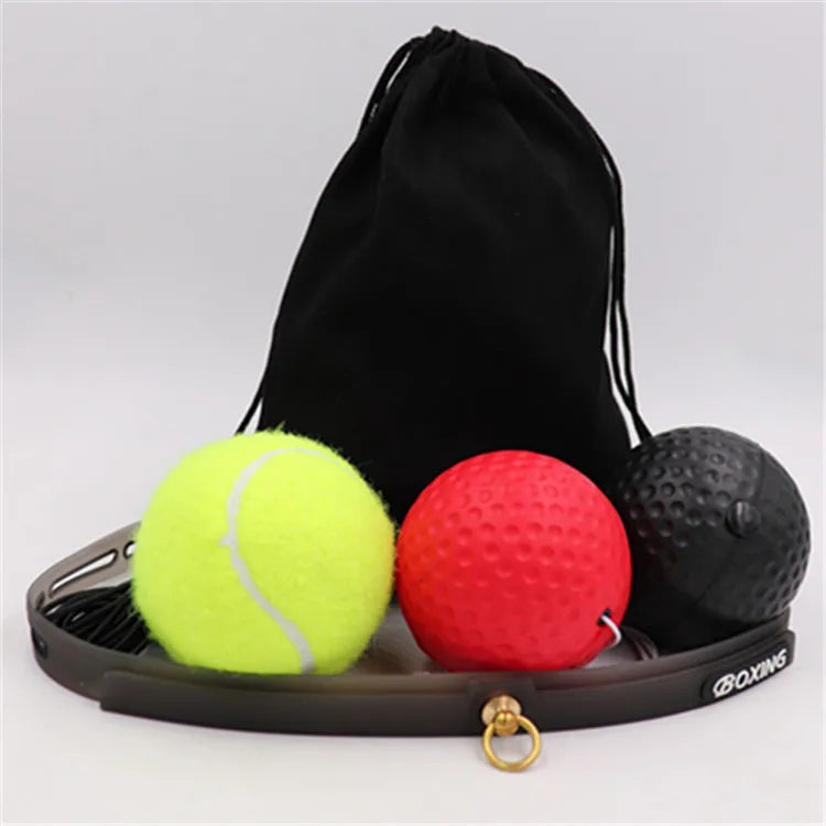 Fight Boxeo Boxing Equipment With Head Band Boxing Reflex Ball for Speed Training Boxing Punch Muay Thai Exercise
