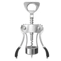 S204 Double Hinged Engraved Double Lever Wing Opener Corkscrew With Logo