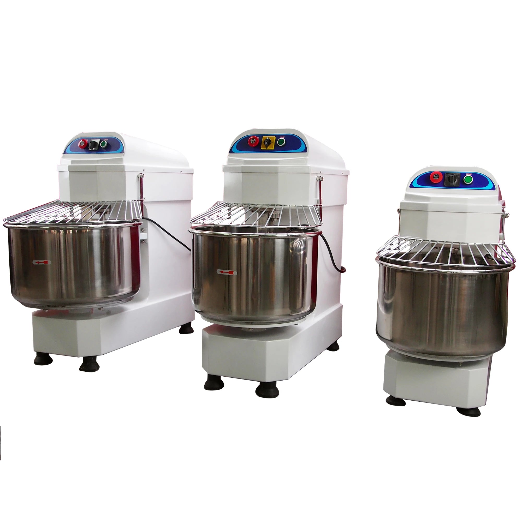 CS80 25KG Commercial Bakery Dough Mixer Machine 80-Liters Spiral Pizza Mixing Electric New Condition