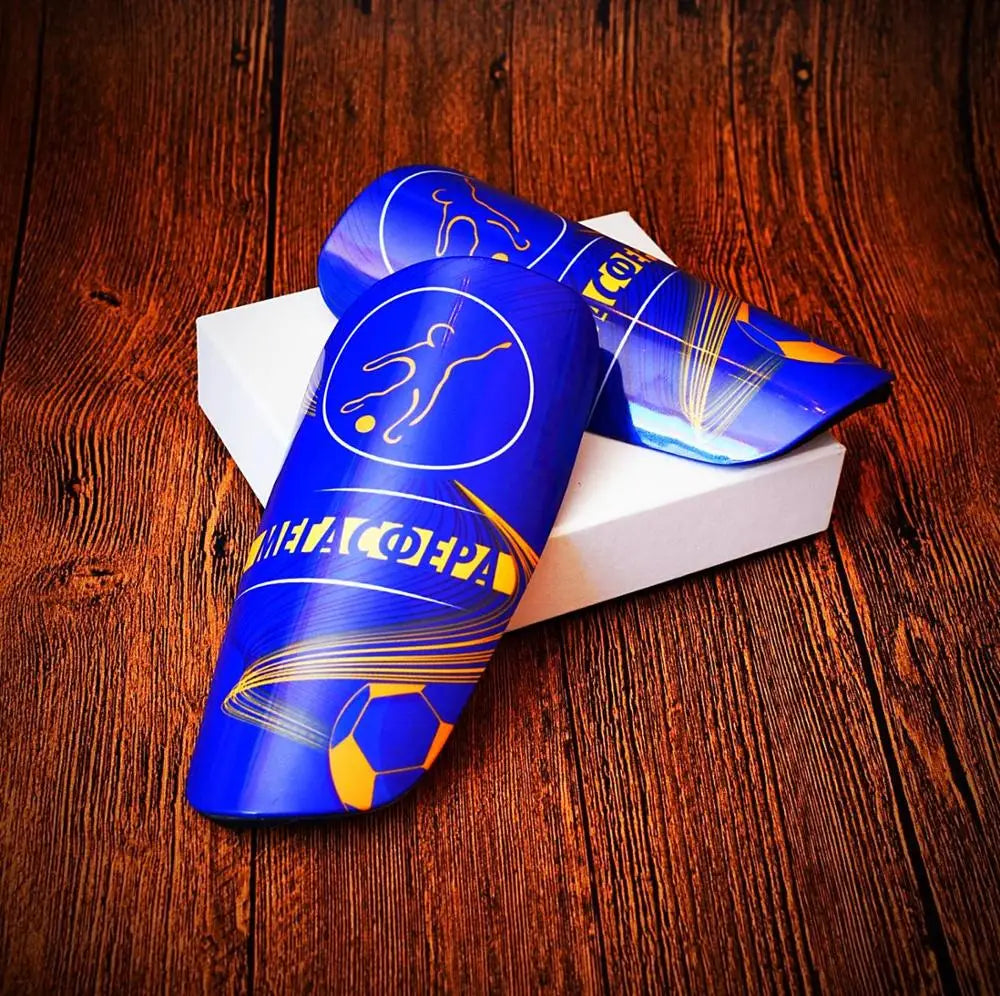 Custom Compression PP Kids Soccer Shin Guard Football Plastic Hockey Sublimation Knee Shin Instep Guard