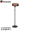 650W 1300W 2000W Popular Stand Electric Outdoor Patio Heater