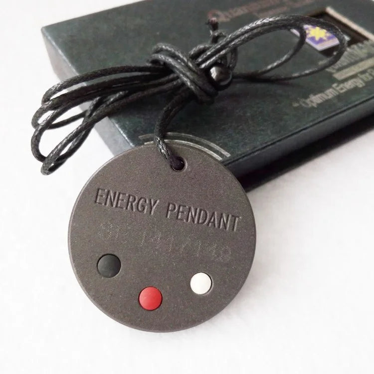 Lava Stone Black Tourmaline Pendant Children's Classic Style Quantum Scalar Energy Stainless Steel Jewelry