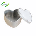Prosub Customized Blank Sublimation Tin Box Metal Storage Candy Heart Tin Boxes