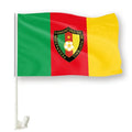 Ghana Football Team Car Flag 30 X 45 Jamaica Canadian  Argentina Car Flags Stickers Back with Window Clips Car Flag