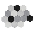 Polyester Fiber Sound Absorbing Panel Hexagon Soundproof Decorative Acoustic Panels