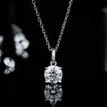 Abiding Jewelry OEM/ODM Wholesale Real Gold or Gold Plated Over Sterling Silver 925 Moissanite Necklace