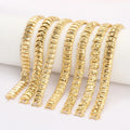 JXX Fashion Bangle Jewelry for Women and  24k Gold Plated Bangle Women and Charm Bracelet
