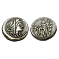 Custom Antique Silver Plated Greek Roman Emperor Old Coins