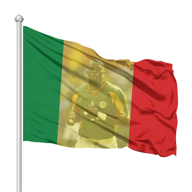 3*5ft Custom Henry Kamara Flag for Senegal Wales Rica Welsh Flag Digital Printing Germany Brazil Australia Poland Iran Flags