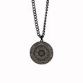 HLSS005 the Seal of the True God the Sigil of Ameth Sigillium Dei Emeth Amulet Stainless Steel Laser Marking Pendant Necklace