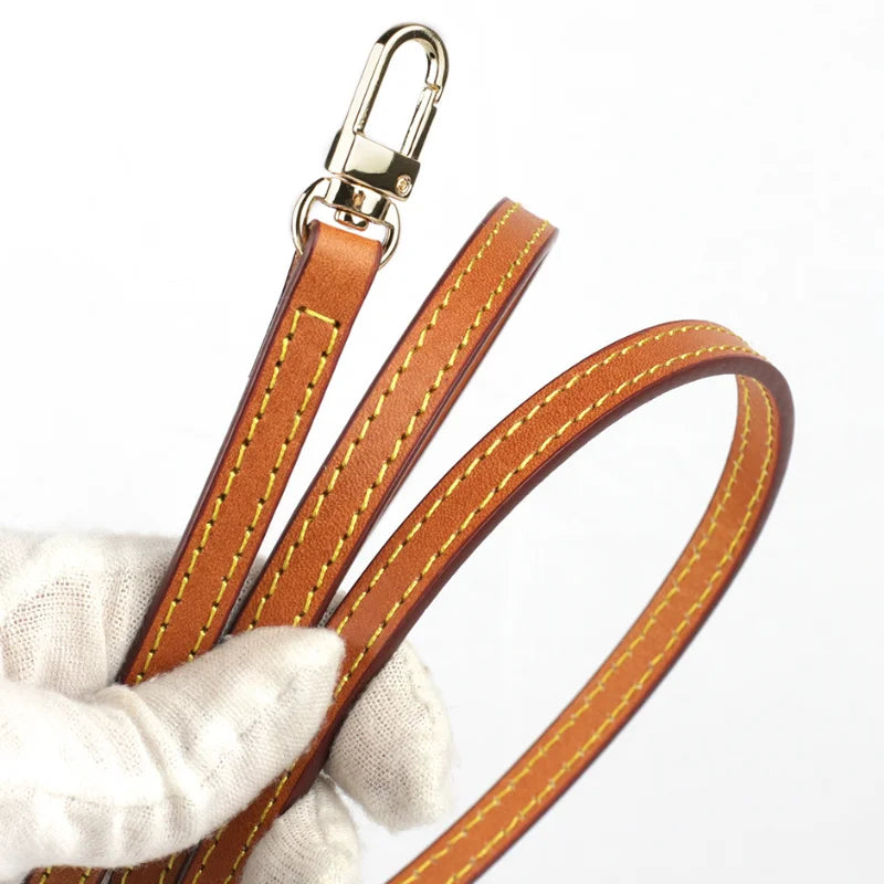 Hot-Selling Genuine Leather Bags Strap Handles Replacement Chain Bag Strap Crossbody Handbag Pearl Bag Handle