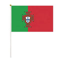 Portugal Football Team Small Hand Flags for Football Flags Qatar All Countries Portugal Football Team Small Waving Flag